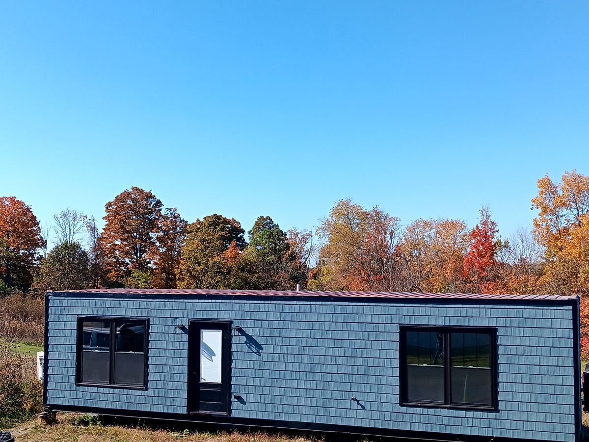 Exterior with Fall Trees